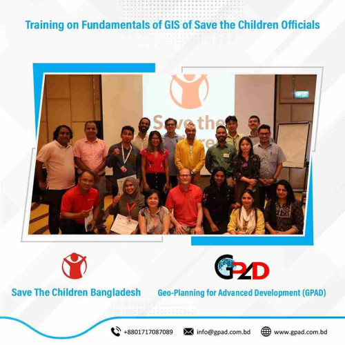 Training on Fundamentals of GIS of Save the Children Officials