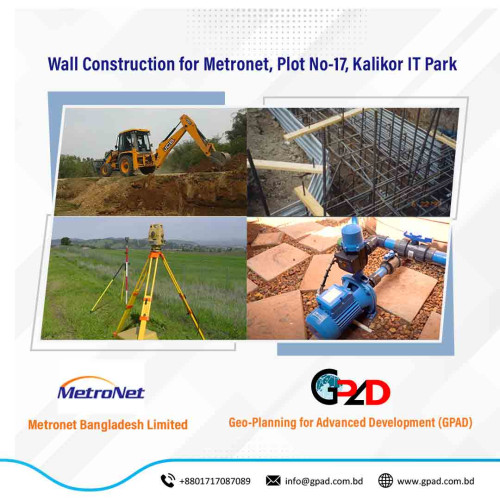 Wall Construction for Metronet, Plot No-17, Kalikor IT Park
