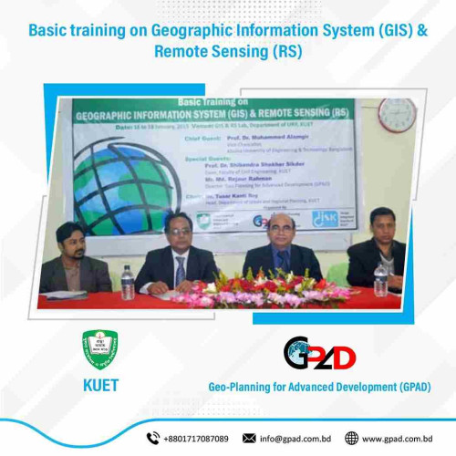 Basic training on Geographic Information System (GIS) & Remote Sensing (RS)